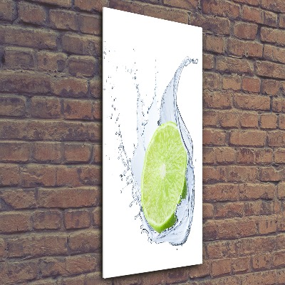 Wall art acrylic Lime