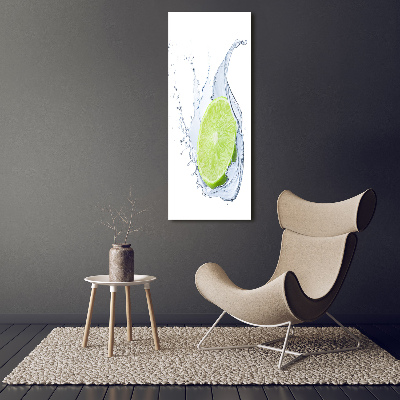 Wall art acrylic Lime