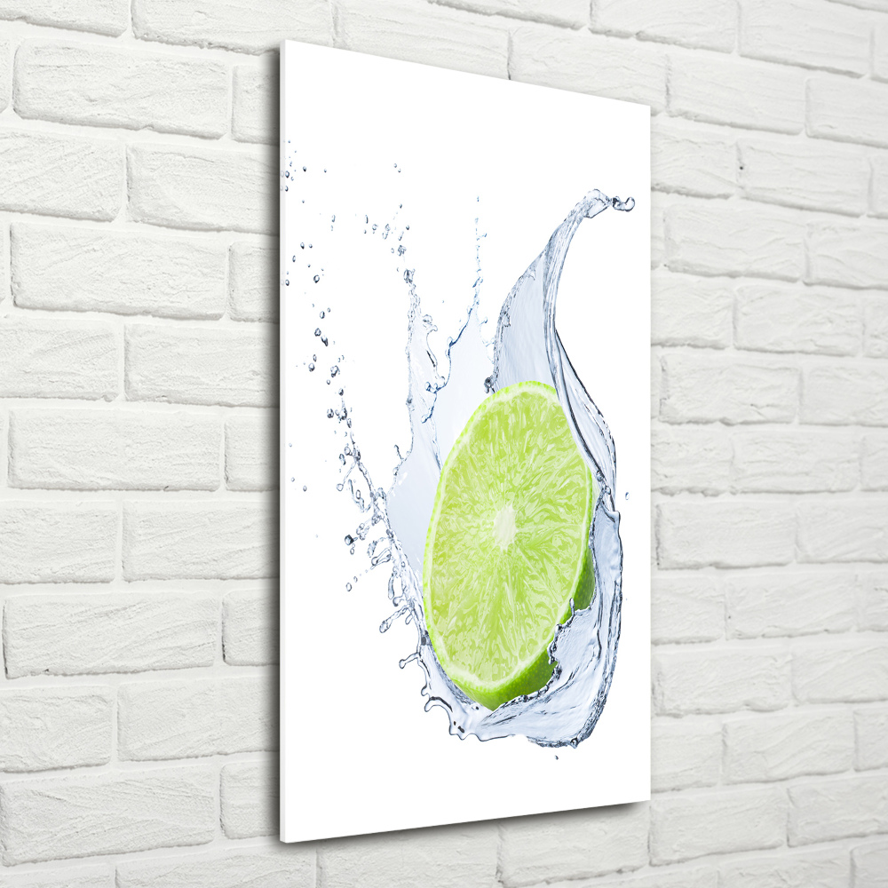 Wall art acrylic Lime