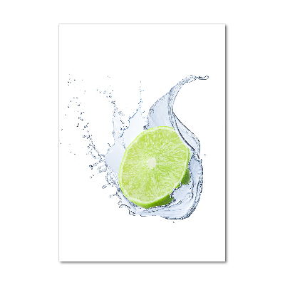 Wall art acrylic Lime