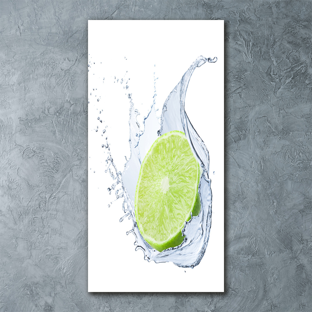 Wall art acrylic Lime