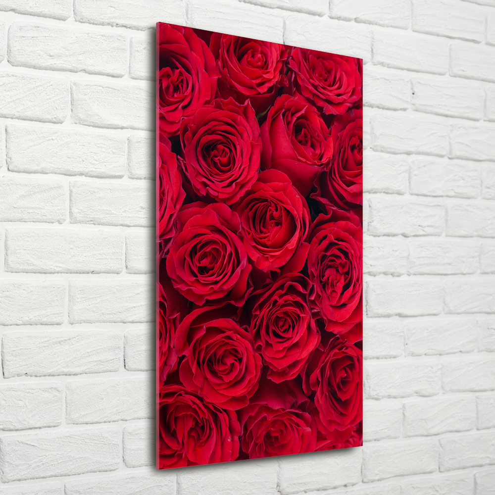 Print on acrylic Red rose