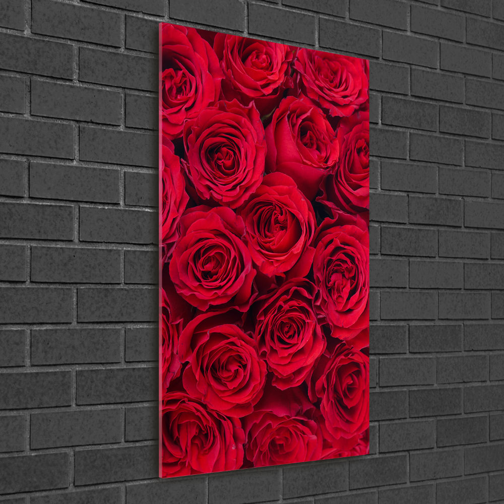 Print on acrylic Red rose