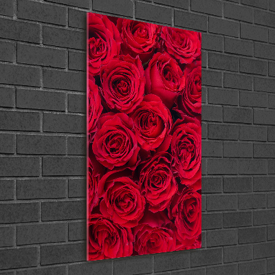 Print on acrylic Red rose