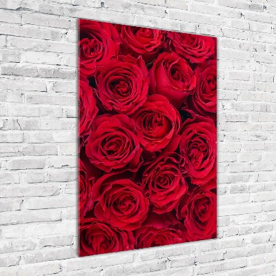 Print on acrylic Red rose