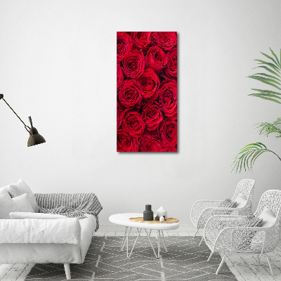 Print on acrylic Red rose