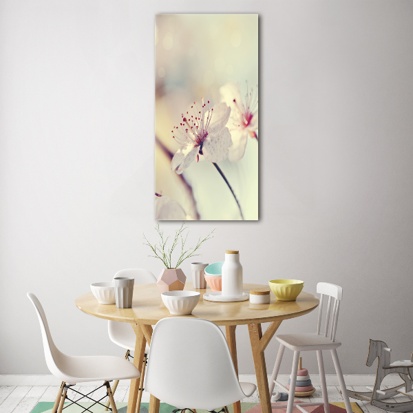 Acrylic wall art Cherry blossoms