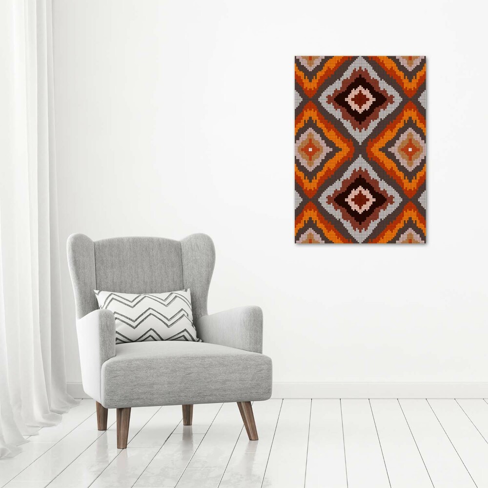 Wall art acrylic Retro background