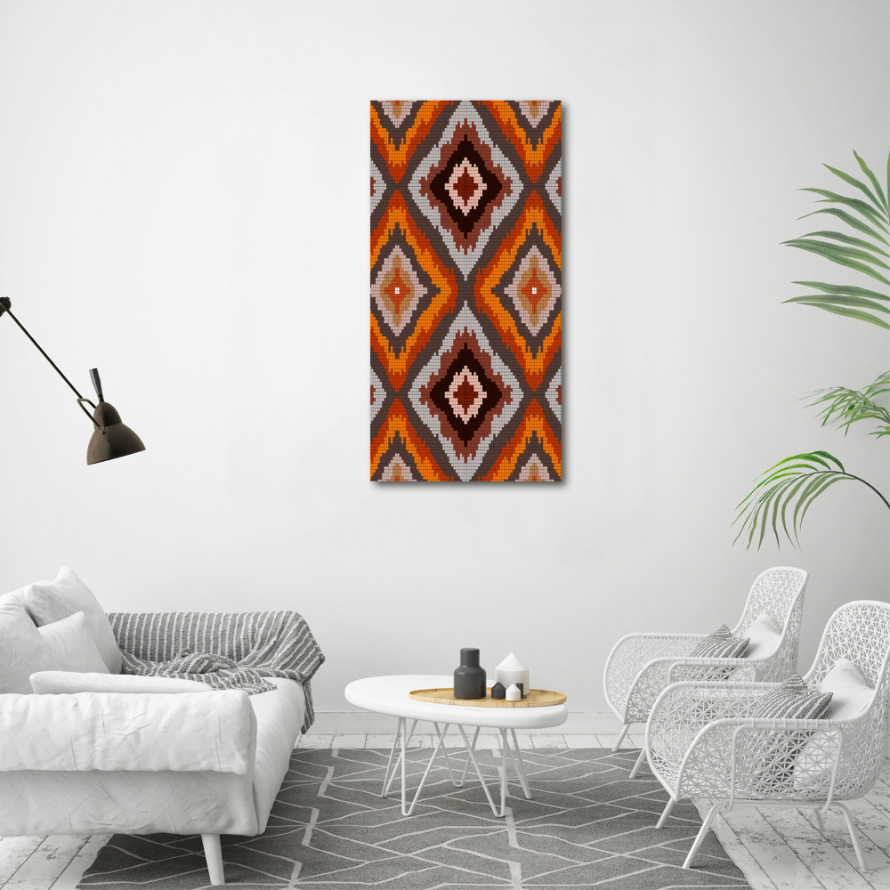 Wall art acrylic Retro background