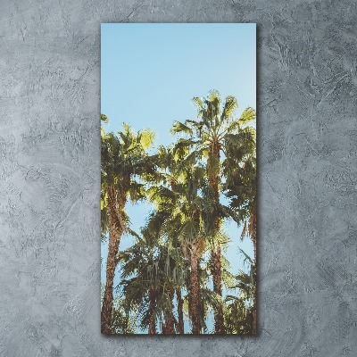 Print on acrylic Palm trees