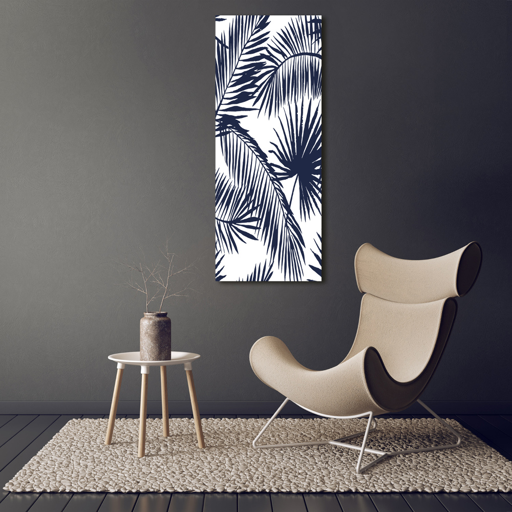 Print on acrylic Palm leaves