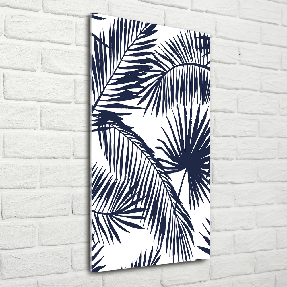 Print on acrylic Palm leaves