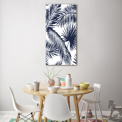 Print on acrylic Palm leaves