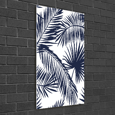 Print on acrylic Palm leaves