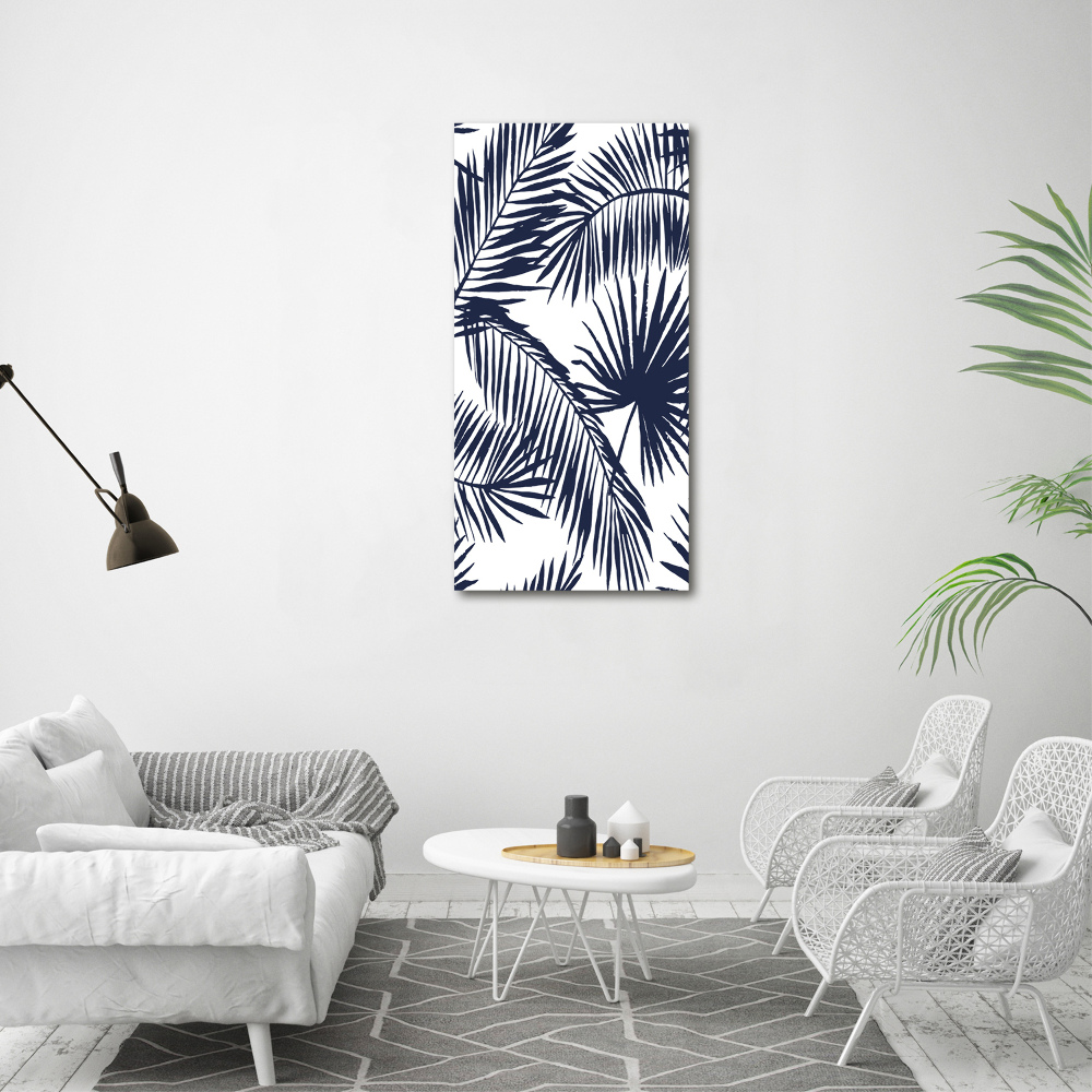 Print on acrylic Palm leaves