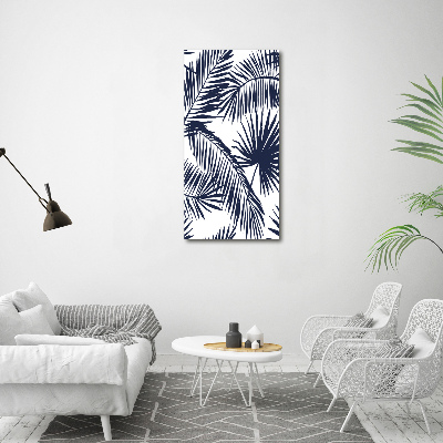 Print on acrylic Palm leaves