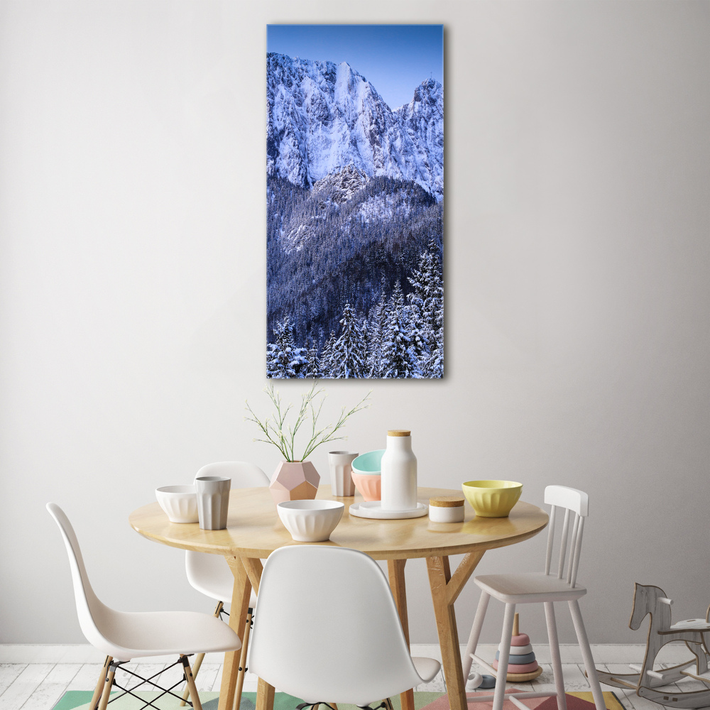 Wall art acrylic Giewont Tatry