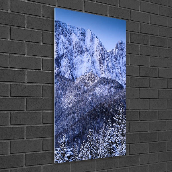 Wall art acrylic Giewont Tatry