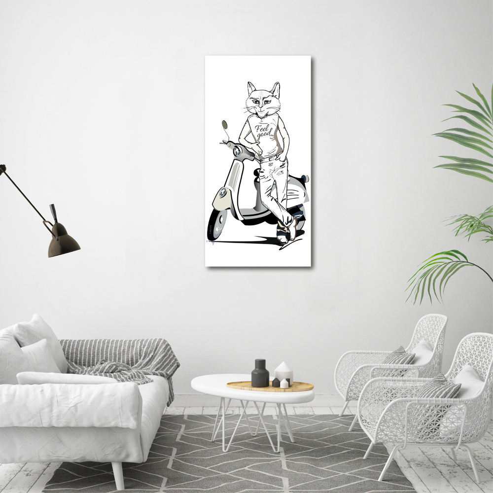 Print on acrylic glass Cat