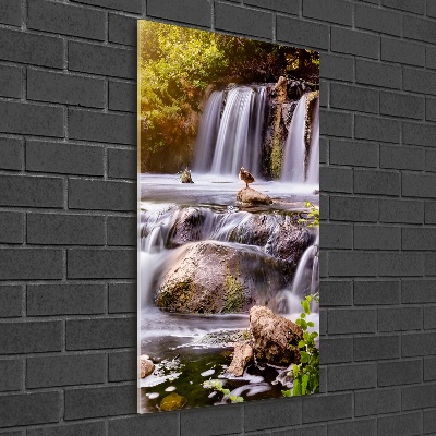 Acrylic wall art Waterfall