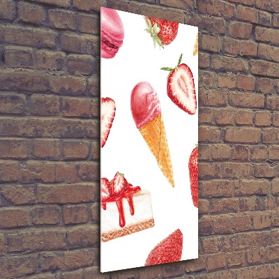 Print on acrylic Strawberry taste