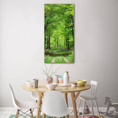 Print on acrylic Green Forest