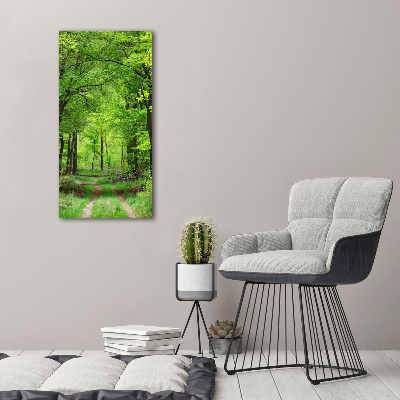 Print on acrylic Green Forest