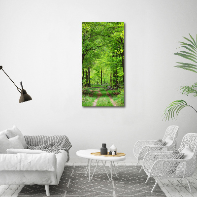 Print on acrylic Green Forest