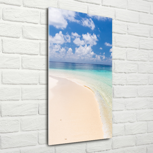 Print on acrylic Maldives beach