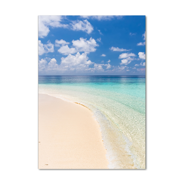 Print on acrylic Maldives beach