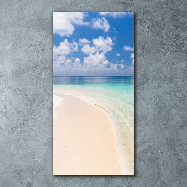 Print on acrylic Maldives beach