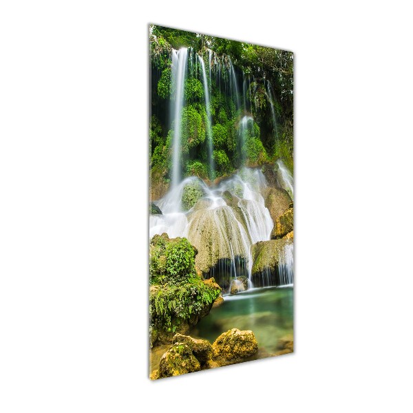 Print on acrylic Waterfall in the jungle