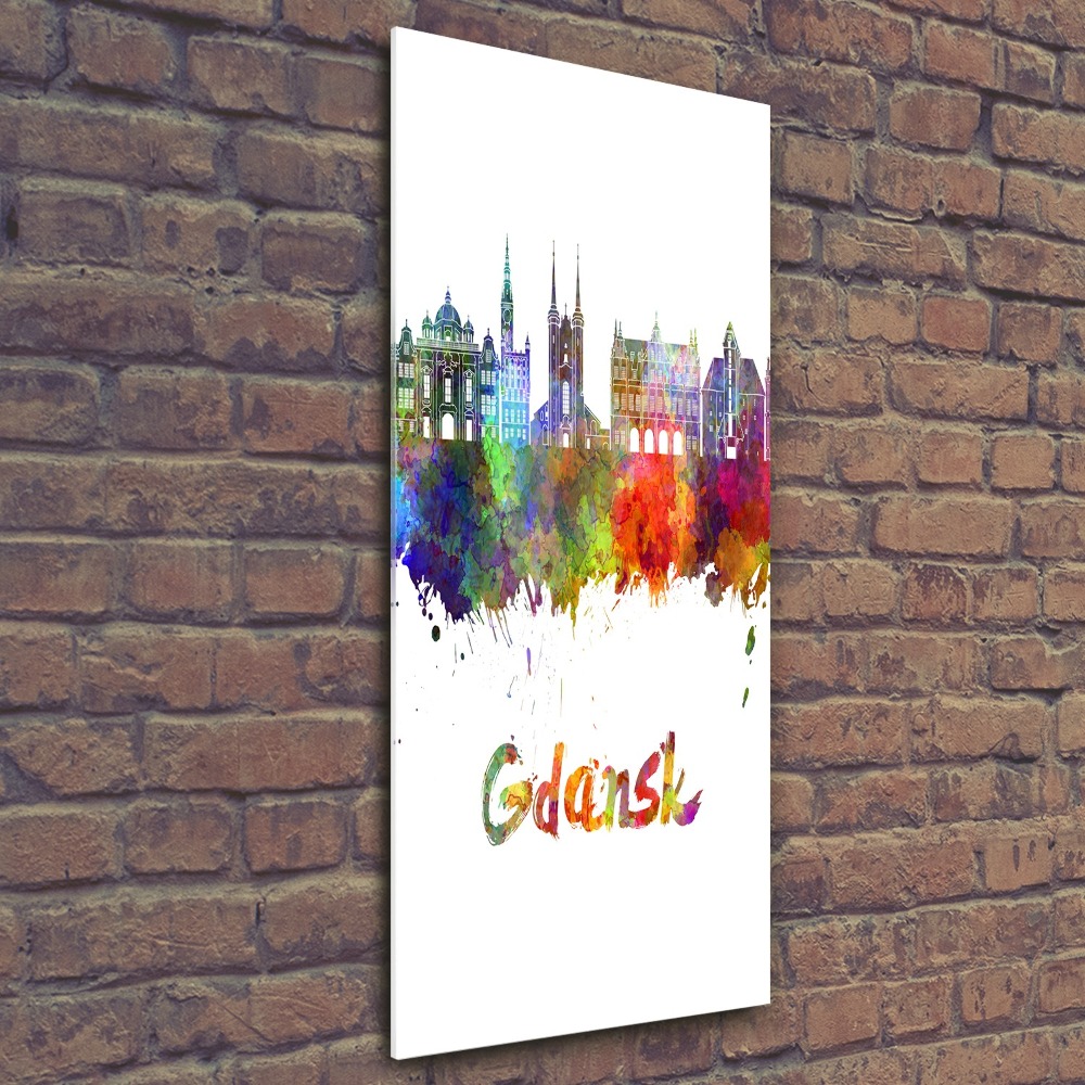 Print on acrylic Colorful Gda�sk