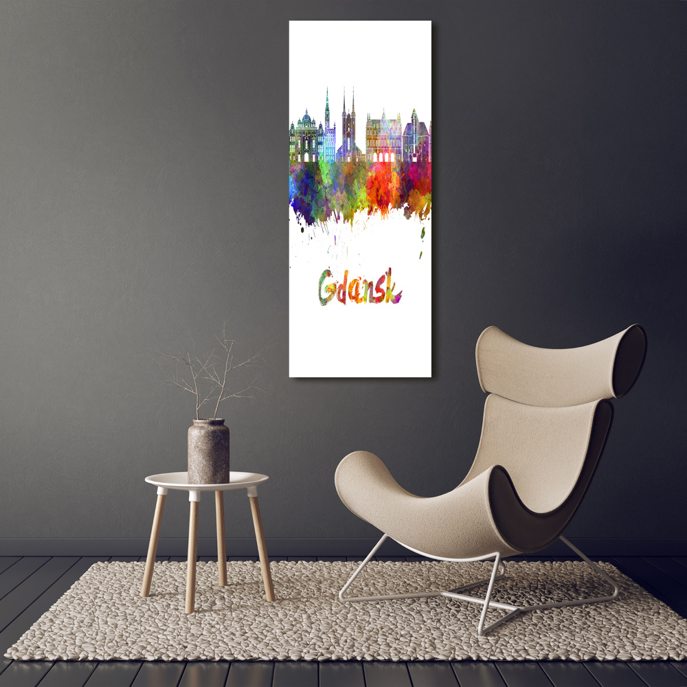 Print on acrylic Colorful Gda�sk