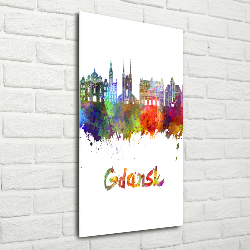 Print on acrylic Colorful Gda�sk