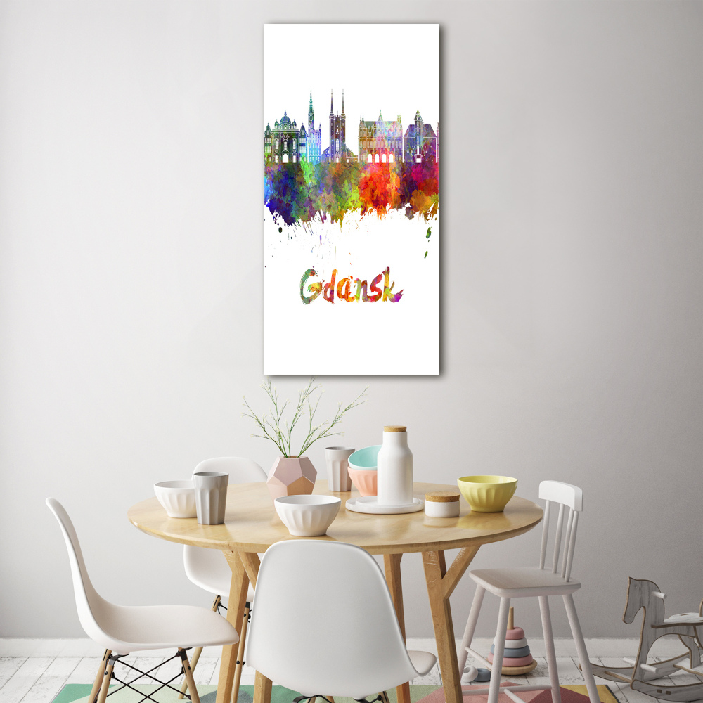 Print on acrylic Colorful Gda�sk