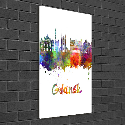 Print on acrylic Colorful Gda�sk