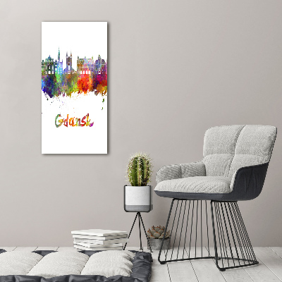 Print on acrylic Colorful Gda�sk