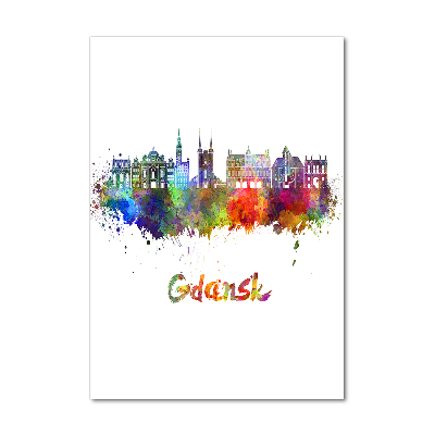 Print on acrylic Colorful Gda�sk