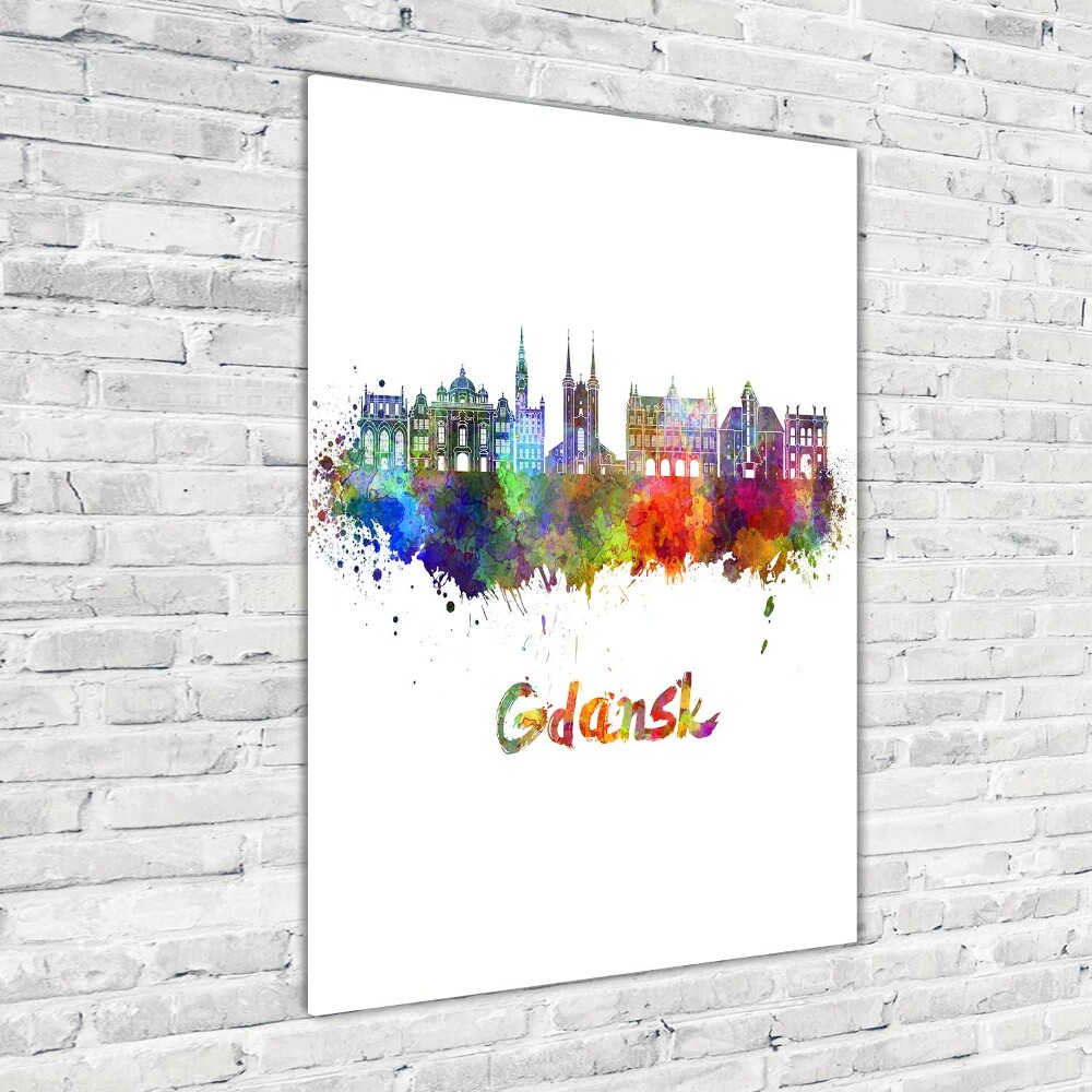 Print on acrylic Colorful Gda�sk