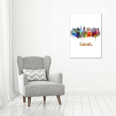 Print on acrylic Colorful Gda�sk