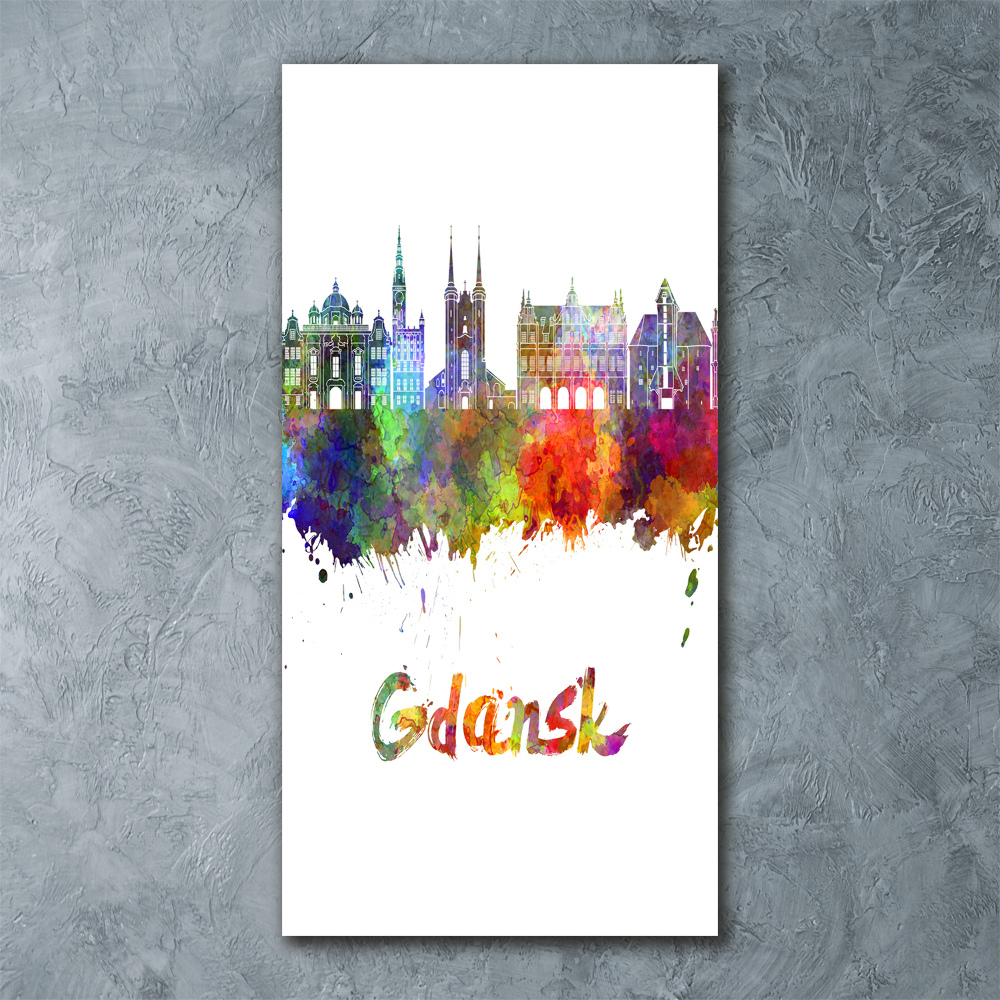 Print on acrylic Colorful Gda�sk