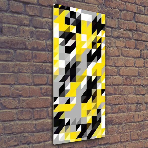 Print on acrylic glass Geometric background