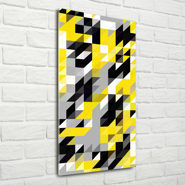 Print on acrylic glass Geometric background