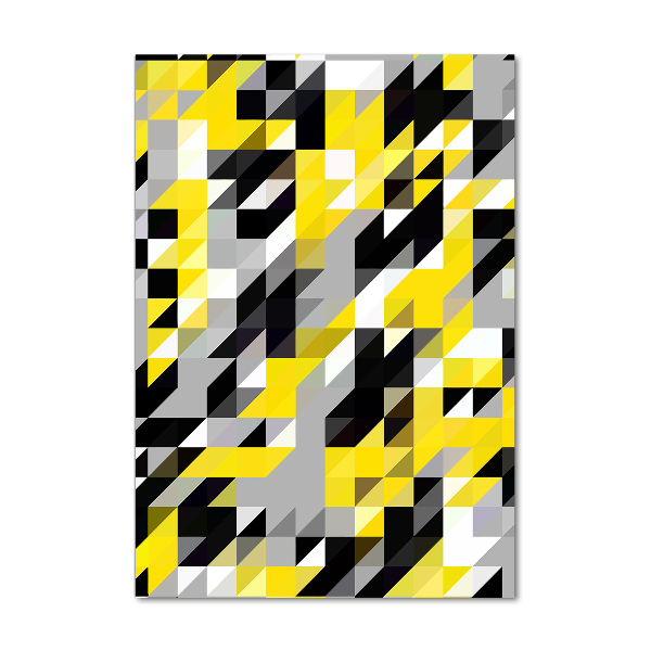 Print on acrylic glass Geometric background