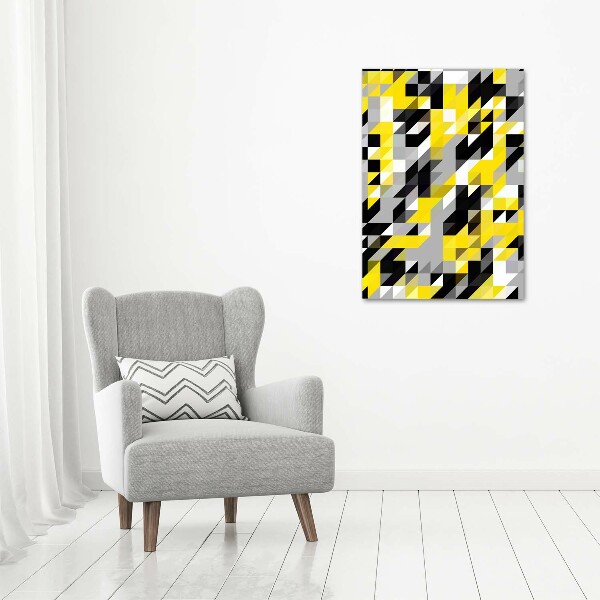 Print on acrylic glass Geometric background