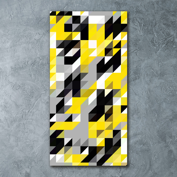 Print on acrylic glass Geometric background