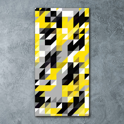 Print on acrylic glass Geometric background