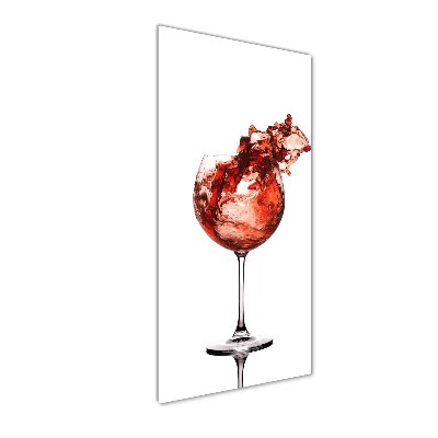 Wall art acrylic A glass of wine