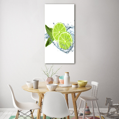 Wall art acrylic Lime